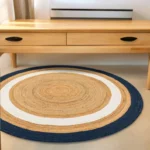Embrace Natural Elegance with Handcrafted Jute Round Rugs - Image 2