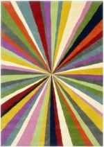 Elevate Your Space With Rainbow Handtufted Rugs for Living Room, Drawing Room, Kids Room, Hall, Premium Rugs, Wool Rugs - Image 4