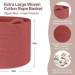Extra Large Laundry Basket 22x14 inches - Image 6