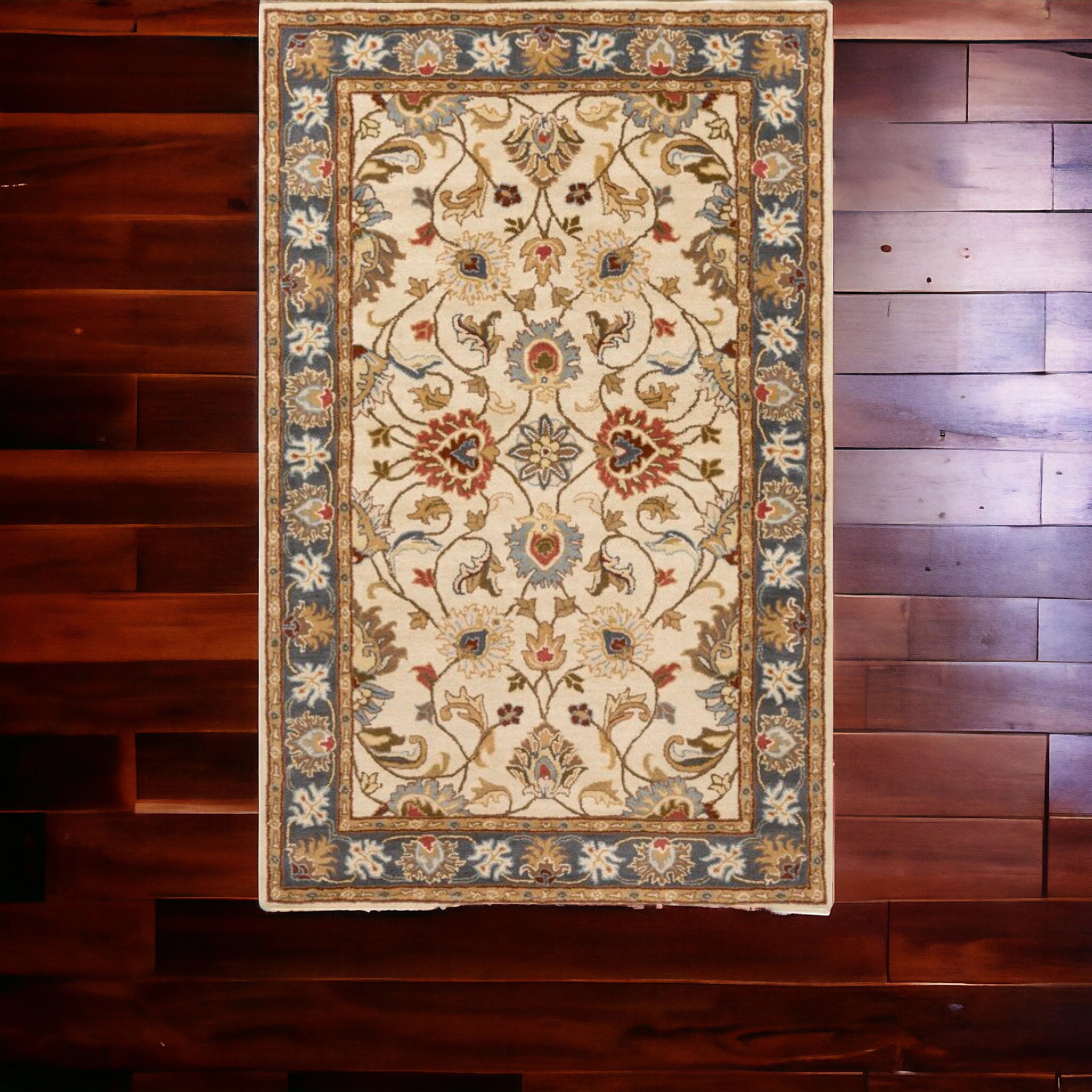 Photoroom-20240517_014720.webp Luxury Floral rugs | Exquisite Floral Rugs and Carpets | Handmade Carpets | 8x10 Feet Carpets - Image 1