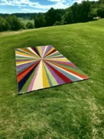 Elevate Your Space With Rainbow Handtufted Rugs for Living Room, Drawing Room, Kids Room, Hall, Premium Rugs, Wool Rugs - Image 6