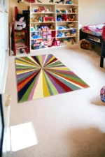 Elevate Your Space With Rainbow Handtufted Rugs for Living Room, Drawing Room, Kids Room, Hall, Premium Rugs, Wool Rugs - Image 7