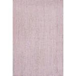Jute Area Rug For Living Room| Pink colour Rug | Eco Friendly Farmhouse Floor Rugs - Image 2