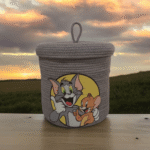 Tom & Jerry Storage Basket 10x10" Cotton - Image 4