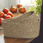 Fruits And Vegetable Basket | Kitchen Storage Basket Set of 3 Pcs | Seagrass - Image 2