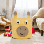 Multipurpose Basket for Kids Yellow