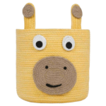 Multipurpose Basket for Kids Yellow - Image 2