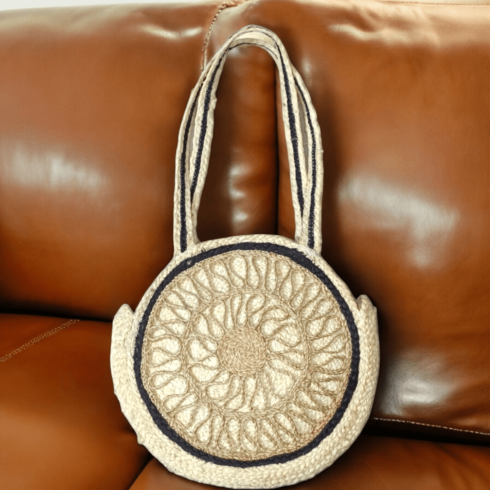 Photoroom-20240628_231020.png Jute Tote Bag- Pure Luxury Sustainable Fashion Handbag - Image 1