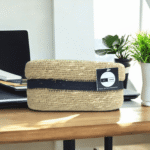 Eco-Friendly Seagrass Tissue Storage Box: Sustainable and Stylish
