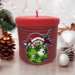 Christmas Storage Basket-Climbing on Christmas Ball