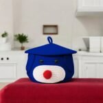 Cute Matka Storage Basket with Lid 8x8 Inches - Image 6