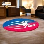 Premium Spider Rug – Handtufted Custom Wool Accent Rug (80 cm) - Image 6